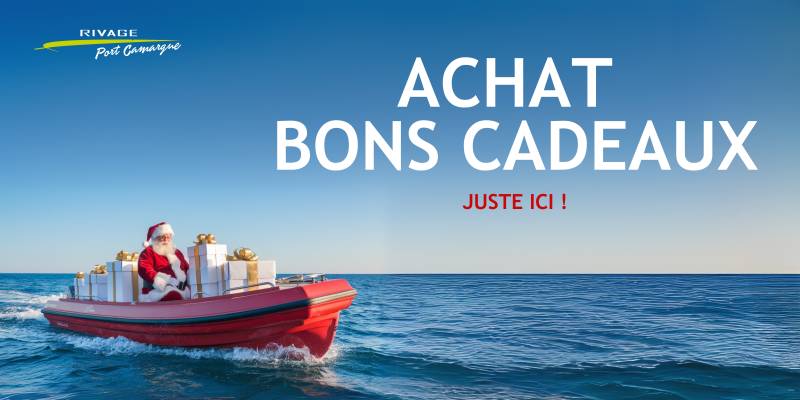 Jusqu'au 25 décembre 2024 : offrez une location de bateau avec nos bons cadeaux !