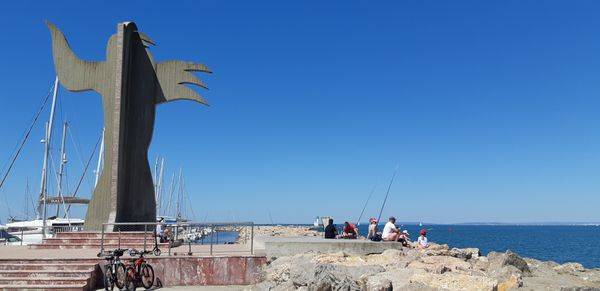 Visite des Marinas de Port Camargue - Bateau sans permis